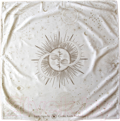 Скатерть для гадания Gothic Kotik Production Светлая Вселенная