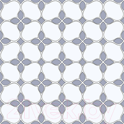 Плитка ProGres Palmer 730182 (450x450, белый)