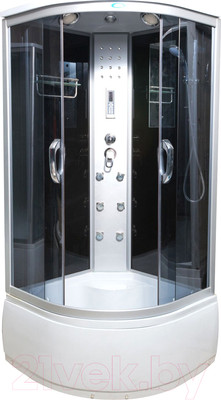 Душевая кабина Водный мир ВМ8808 90x90 (тонированное стекло)