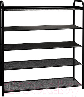 Полка для обуви ЗМИ Верона 35 / ПДОВ35 (черный)