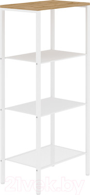 Стеллаж ЗМИ Торонто 14 / СТТ14 (белый)