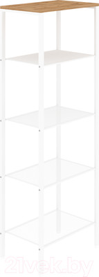 Стеллаж ЗМИ Торонто 15 / СТТ15 (белый)