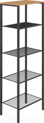 Стеллаж ЗМИ Торонто 15 / СТТ15 (черный)