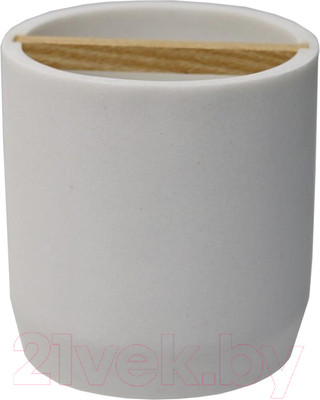 Стакан для зубной щетки и пасты Белбогемия BRE0135AA-TBH / 103502