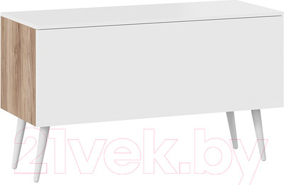 Тумба ТриЯ Порто СМ-393.03.012 (яблоня беллуно/белый софт/белый)