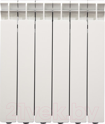 Радиатор алюминиевый Nova Florida Big D3 500/100 White (6 секций)