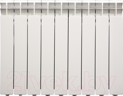 Радиатор алюминиевый Nova Florida Big D3 500/100 White (9 секций)