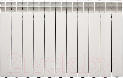 Радиатор алюминиевый Nova Florida Big D3 500/100 White (11 секций)
