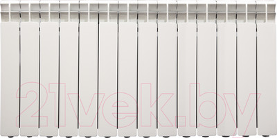 Радиатор алюминиевый Nova Florida Big D3 500/100 White (14 секций)