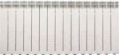 Радиатор алюминиевый Nova Florida Big D3 500/100 White (15 секций)