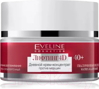 Крем для лица Eveline Cosmetics Концентрат Лифтинг 4D Дневной Против морщин 40+ (50мл)