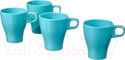 Набор кружек Swed house Kaffekopp MR3-36 (бирюзовый)