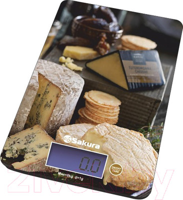 Кухонные весы Sakura SA-6075CW (сыр и вино)