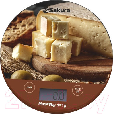 Кухонные весы Sakura SA-6076CH (сыр)