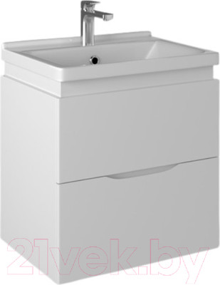 Тумба с умывальником Briz Сити 60 / 232 03-18060-18 00 БЕЛ