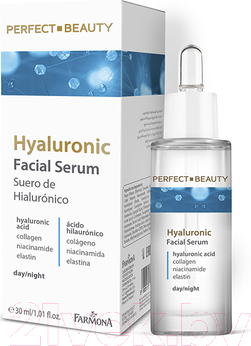 Крем для лица Farmona Perfect Beauty с Гиалуроновой кислотой День/Ночь (30мл)