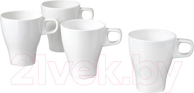 Набор кружек Swed house Kaffekopp MR3-36 (белый)