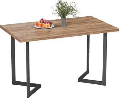 Обеденный стол Soma Miata 36 120x66 (дуб крафт золотой/черный)