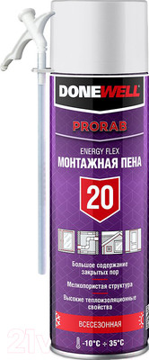 Пена монтажная Donewell DPH06U20 Energy Flex 20 Всесезонная