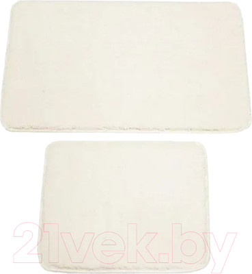 Набор ковриков для ванной и туалета Gokyildiz Maxiform 60x100+60x50 / DUZ-0005-CREAM