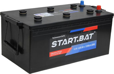 Автомобильный аккумулятор СтартБат 6СТ-225 Евро 1350A (225 А/ч)