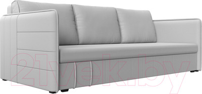 Диван Лига Диванов Слим / 119819 (экокожа белый)