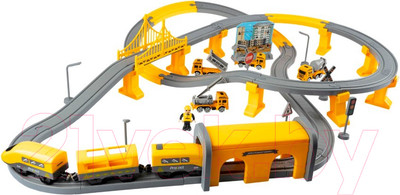 Железная дорога игрушечная Bondibon С электропоездом Спецтехника / ВВ6073