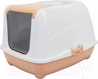 Туалет-домик ZooM 2931 (бежевый/мраморный)