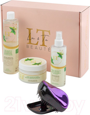 Набор косметики для волос La and Te beaute Алоэ и зеленый чай / LT-2 GR