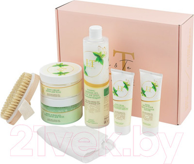 Набор косметики для тела La and Te beaute Алоэ и зеленый чай LT-4 GR / 53277