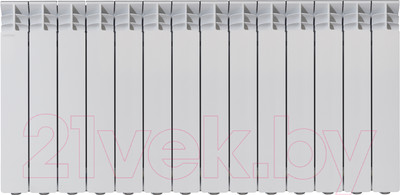 Радиатор алюминиевый Nova Florida Extrathermserir Super B4 500/100 White (14 секций)