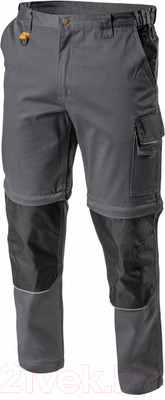 Брюки рабочие Hoegert Edgar HT5K279-2-M (серый)