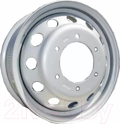 Штампованный диск Accuride FO616009 16x6.5" 5x160мм DIA 65.1мм ET 60мм Silver