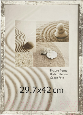 Рамка Innova 43346 (белый винтаж)