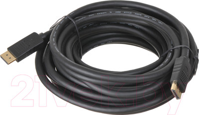 Кабель Buro BHP-DPP-1.4-10 (10м, черный)