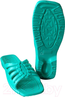 Шлепанцы Sardonix Тропикана 260-02 (р-р 38-39, зеленый)