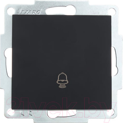 Кнопка звонка Lezard Vesna 742-4288-103 (черный)