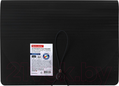 Папка для бумаг Brauberg Docs / 271151 (черный)