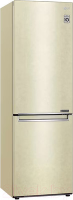 Холодильник с морозильником LG GC-B459SECL