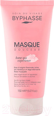 Маска для лица кремовая Byphasse Home SPA Experience для чувствительной и сухой кожи (150мл)