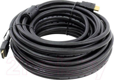 Кабель Ningbo HDMI (m)/HDMI (m) (15м, черный)