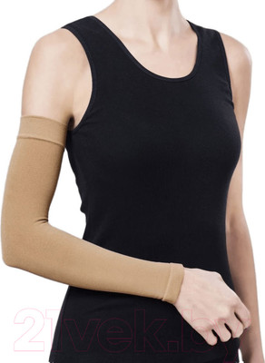 Рукав компрессионный Tonus Elast 0403 Lux 2 К.К (L, карамельный)