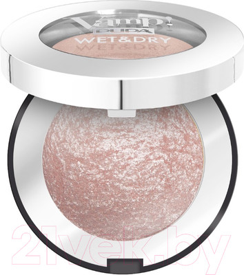 Тени для век Pupa Vamp! Wet&Dry Radiant Baked Eyeshadow тон 201 (1г)
