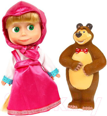 Кукла с аксессуарами Карапуз Маша и Медведь / 83031X23