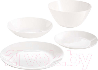 Набор тарелок Luminarc Zelie V3792 (19шт)