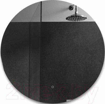 Зеркало Алмаз-Люкс Tokyo 50s-6 (с подсветкой и сенсорной кнопкой)