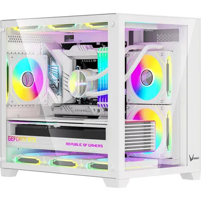 Корпус для компьютера Formula Crystal Z5 (белый, без БП)