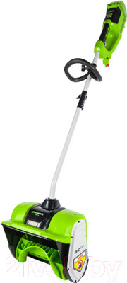 Снегоуборщик аккумуляторный Greenworks GD40SS 40V / 2600807UG (с АКБ 5Ач и ЗУ)