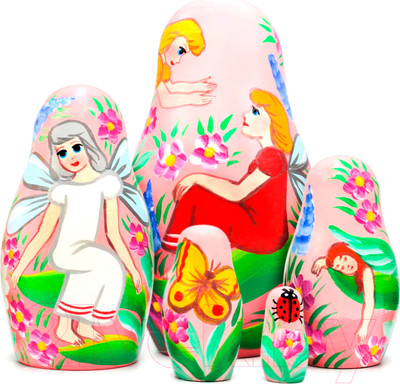 Матрешка сувенирная Брестская Фабрика Сувениров Сувениров Феи / 5331