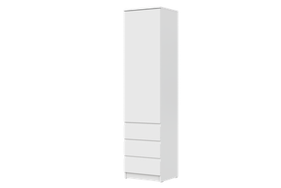 Шкаф-пенал НК Мебель ШКЯ-1 / 72678277 (белый)